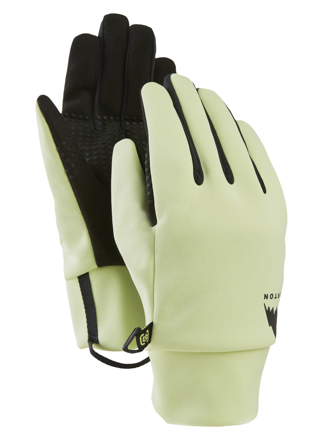 Women's Burton Touch-N-Go Glove Liners - Glow Yellow Green