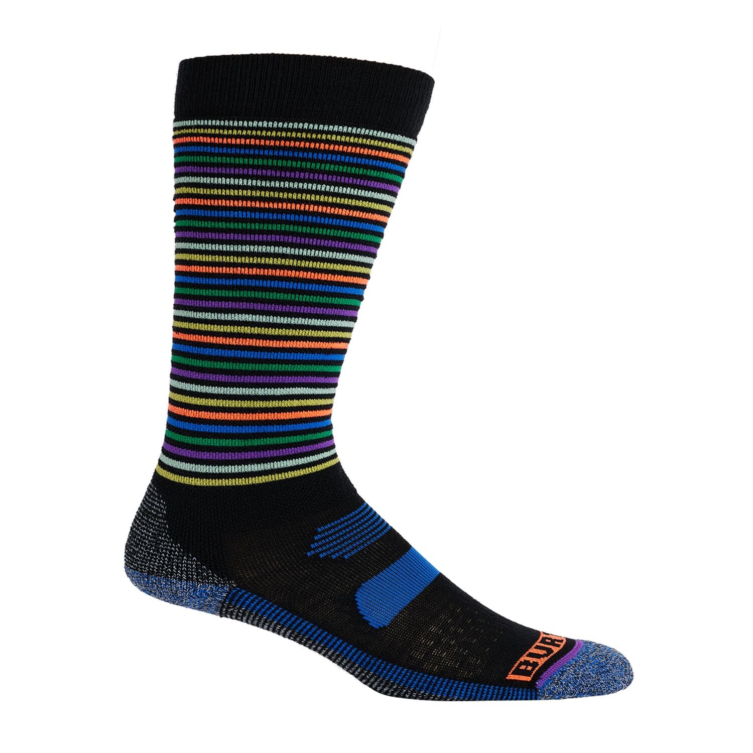 Kids' Burton Performance Midweight Socks - Mini Stripe - 2 - Burton Knee High