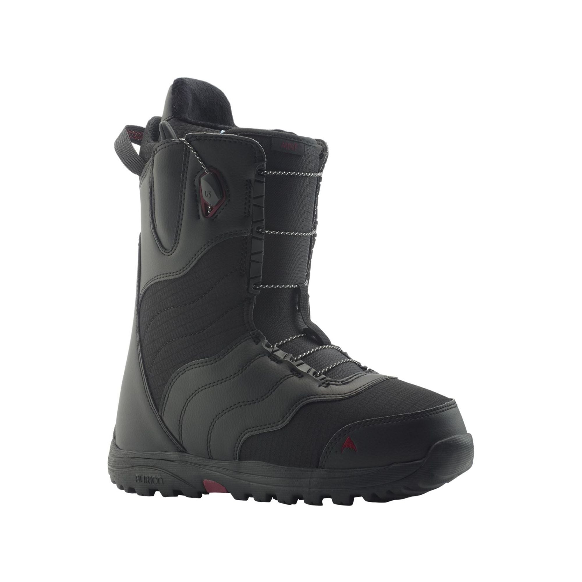 Women's Burton Mint Snowboard Boots - Black - Burton Boots Strap