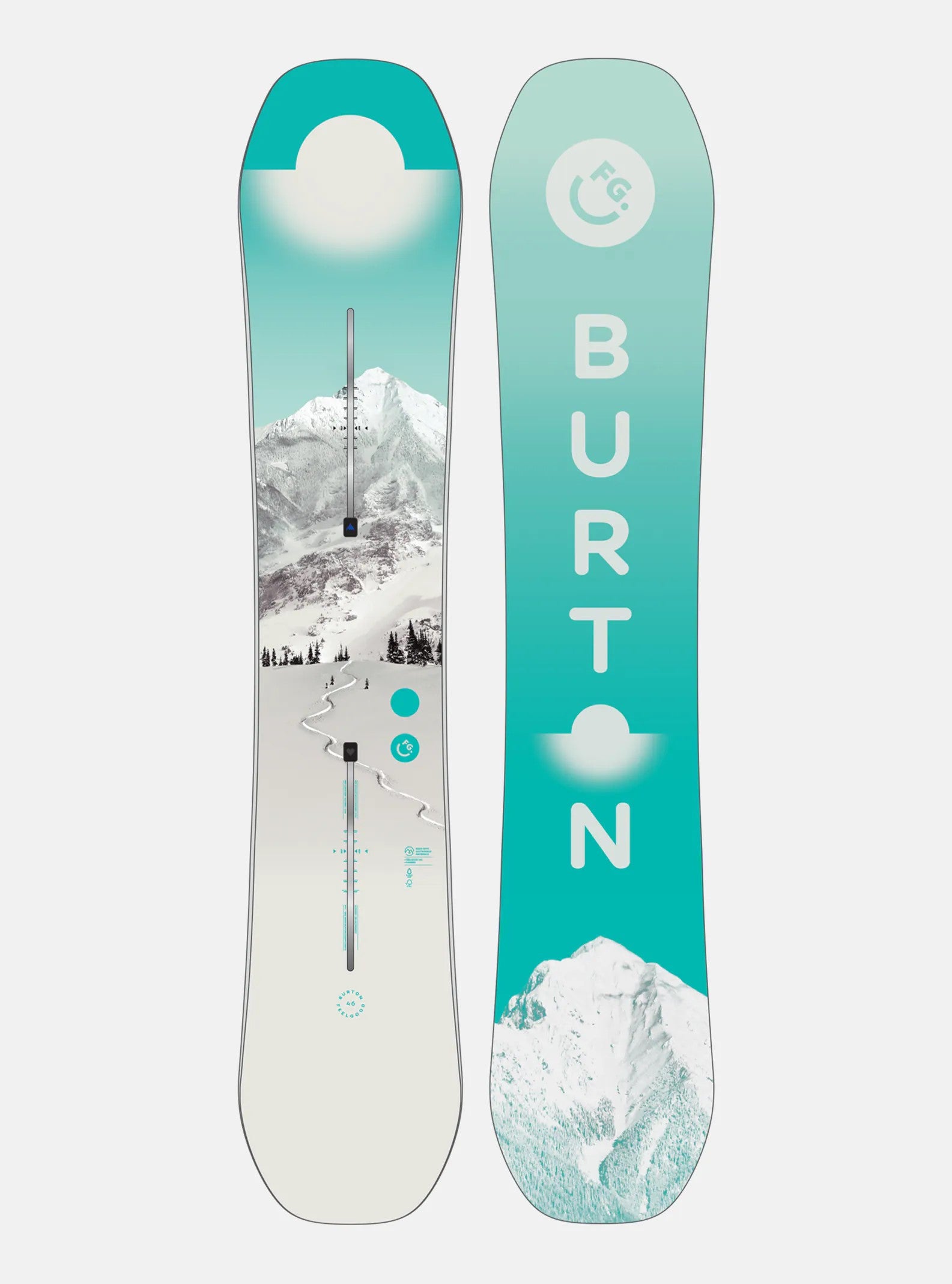 Women's Burton Feelgood Camber Snowboard - First Tracks - Burton All Mountain