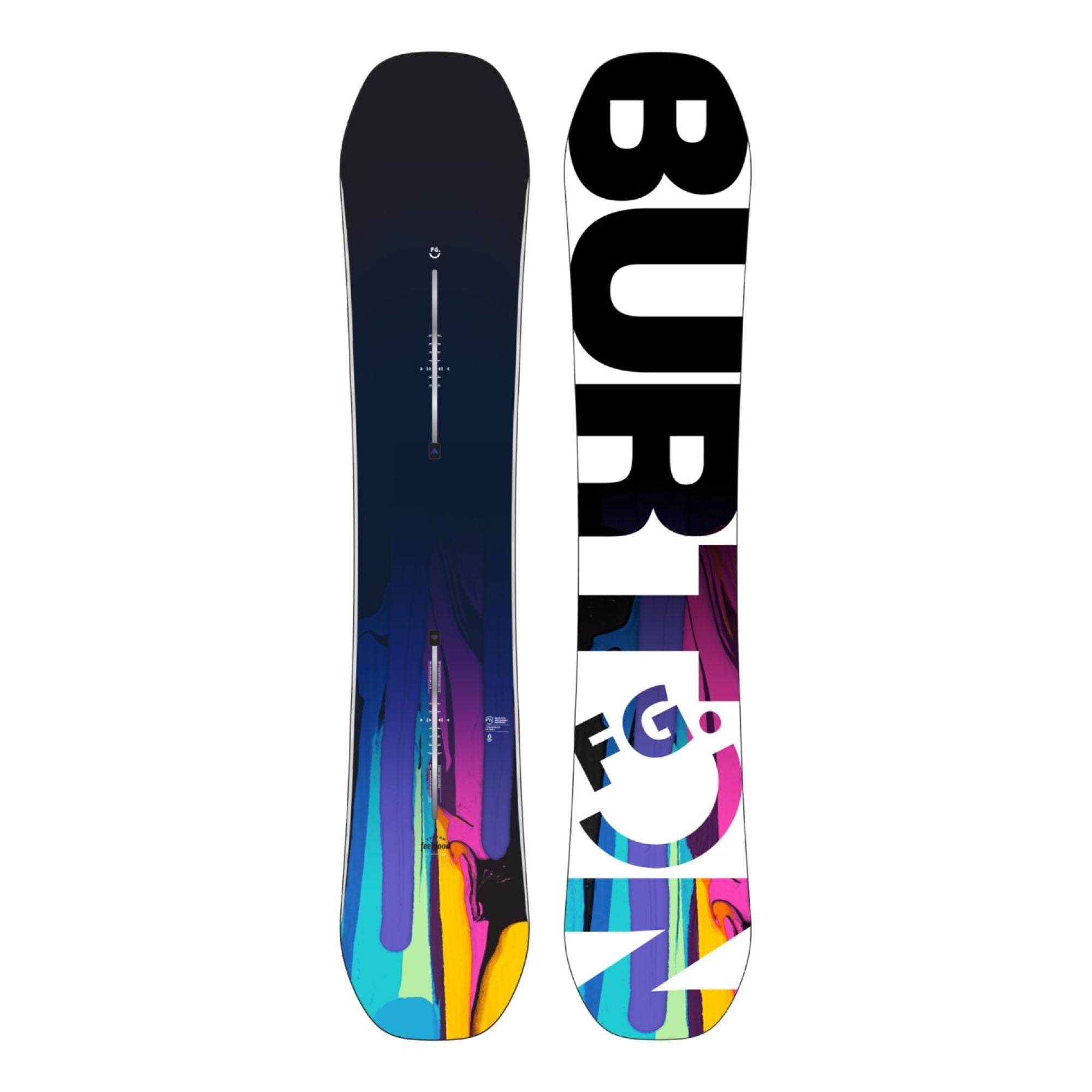 Women's Burton Feelgood Flying V Snowboard - 149 White - Burton All Mountain