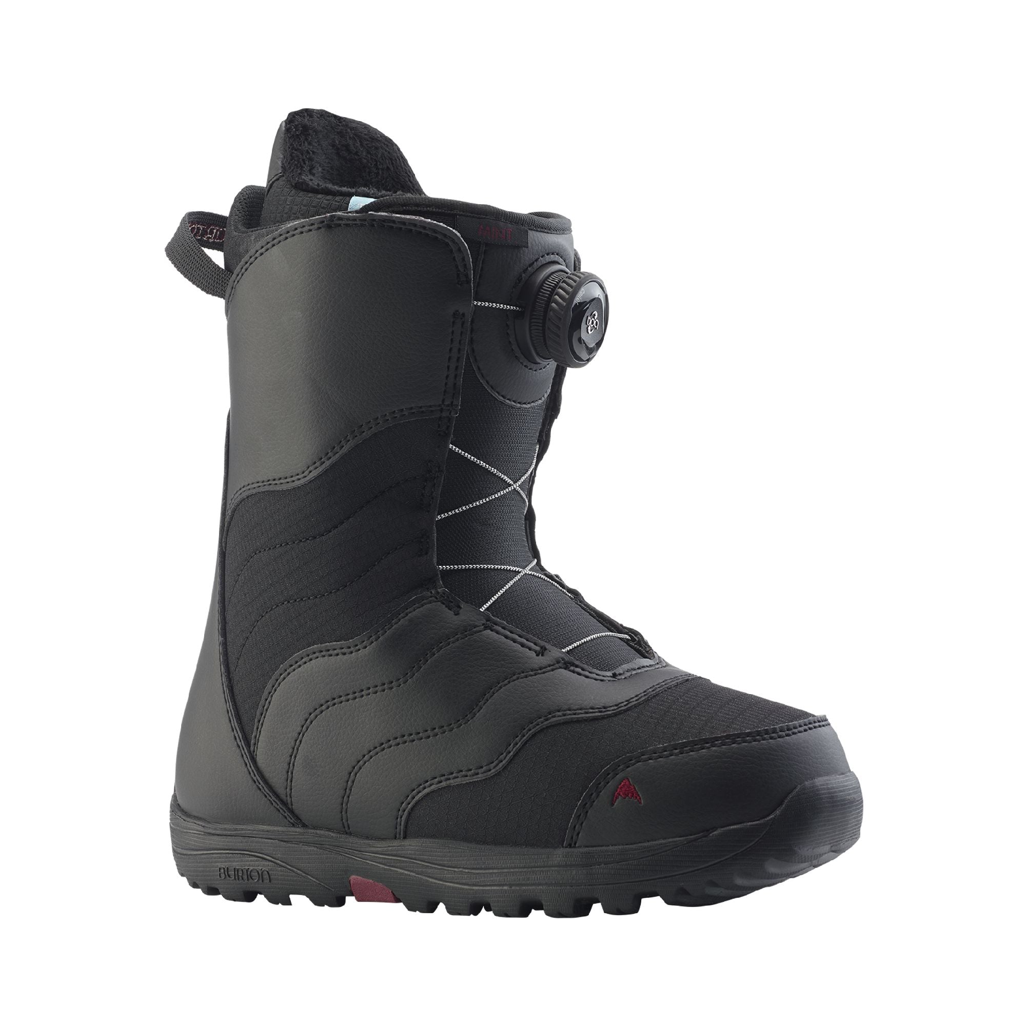 Women's Burton Mint BOA® Snowboard Boots - Black 6.5 - Burton Boots Strap