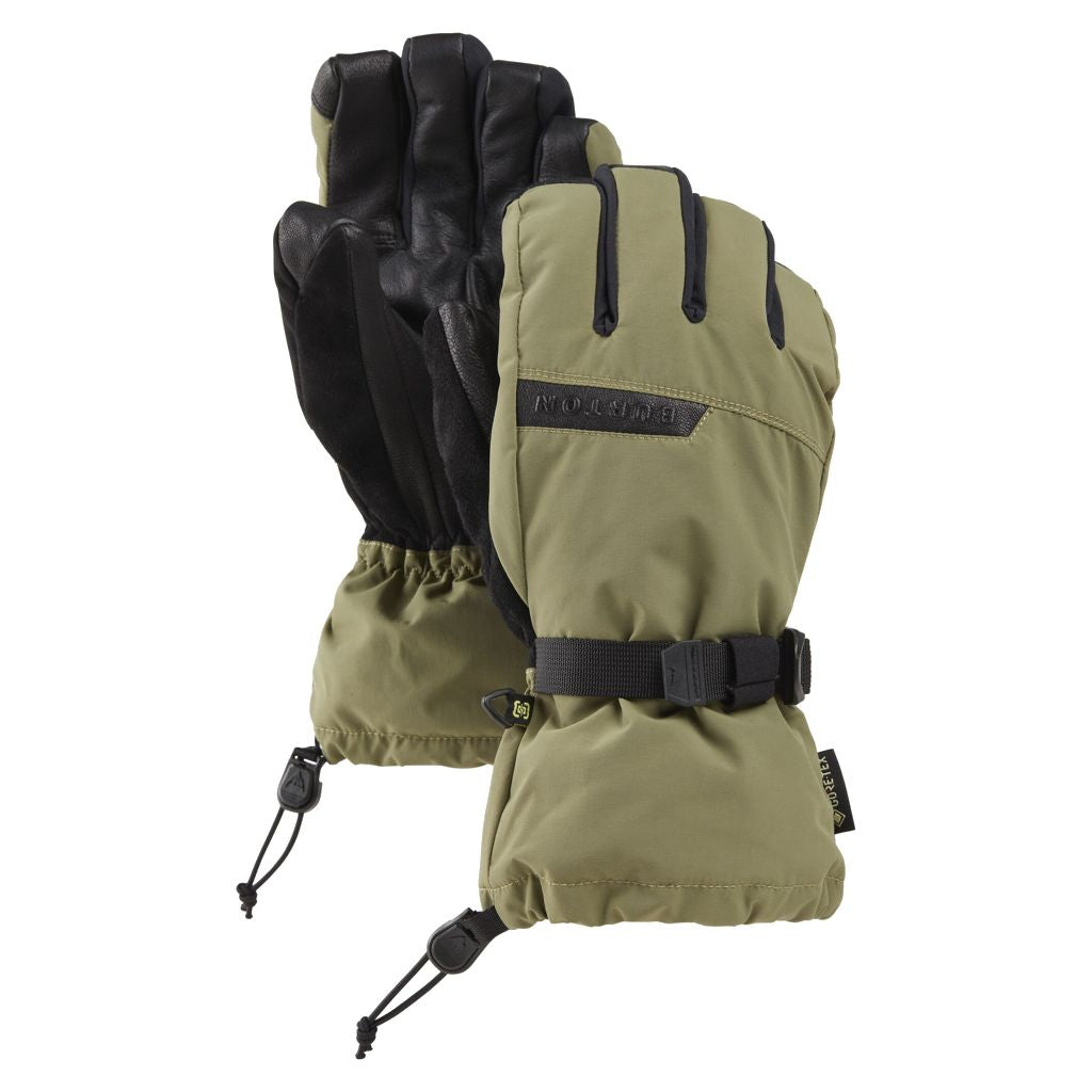 Men's Burton GORE-TEX Deluxe Gloves - Forest Moss S - Burton Gloves