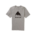 Burton Classic Mountain High Short Sleeve T-Shirt - Grey Heather XS - Burton SS Tee Apparel