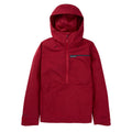 Mens Burton Pillowline Gore Tex 2L Anorak Jacket - Deep Red - Burton Jacket Outerwear