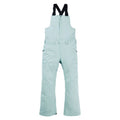 Mens Burton Reserve 2L Bib Pants Short - Petrol Green - Burton Pants Outerwear