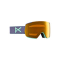 Anon M5 Low Bridge Snow Goggles - Purple / Perceive Sunny Bronze - Magnatech Goggle