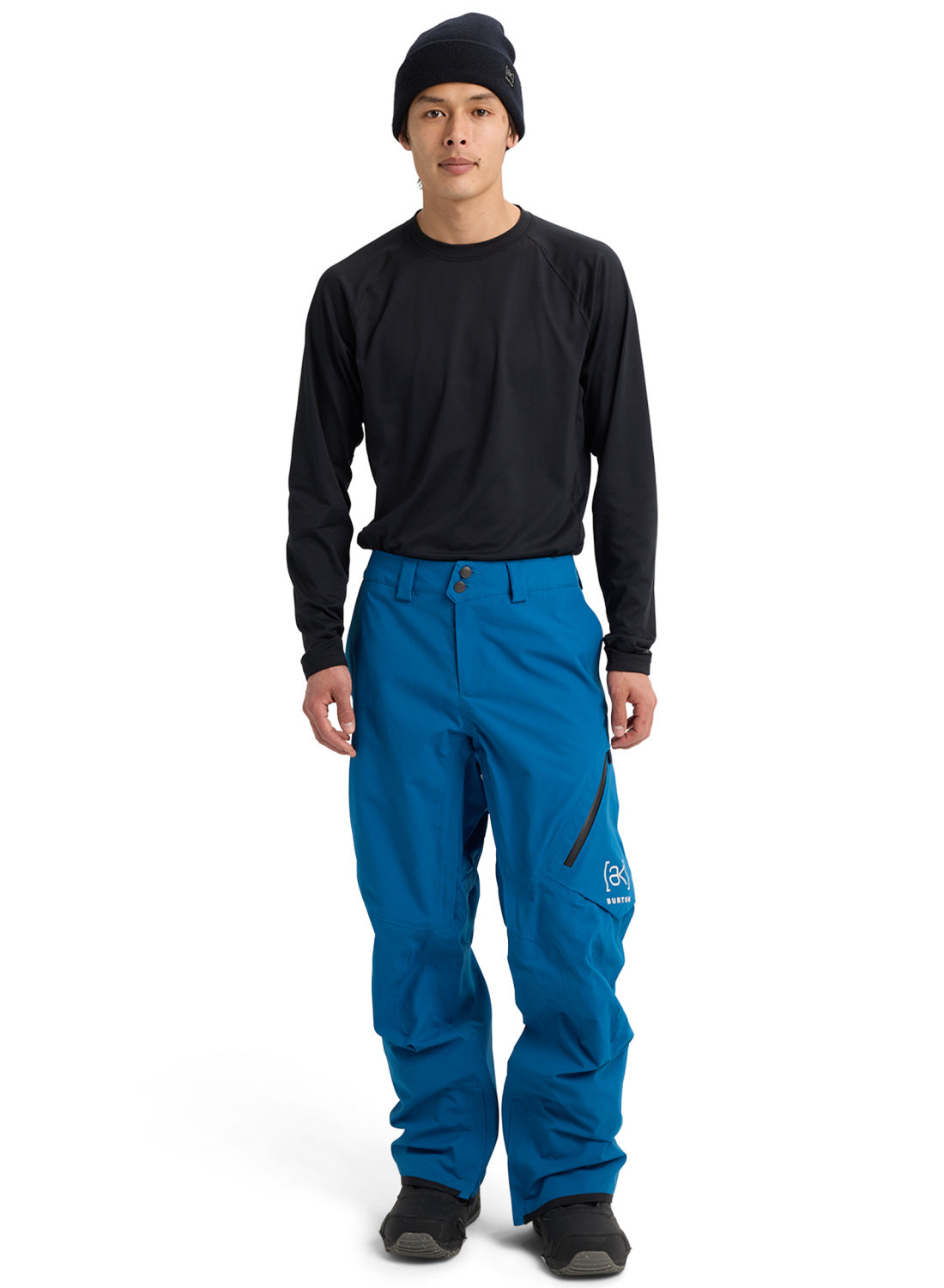 Men's Burton [ak] Cyclic GORE-TEX 2L Pants - Blue Teal - Burton Pants Outerwear - alternate view 2