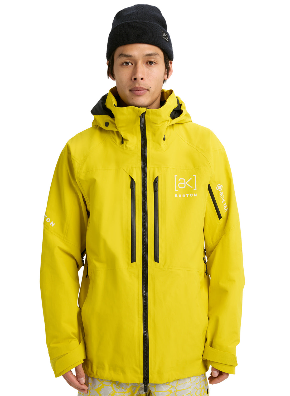 Men's Burton [ak] Swash GORE-TEX 2L Jacket - Atomic Yellow - Burton Jacket Outerwear - alternate view 3