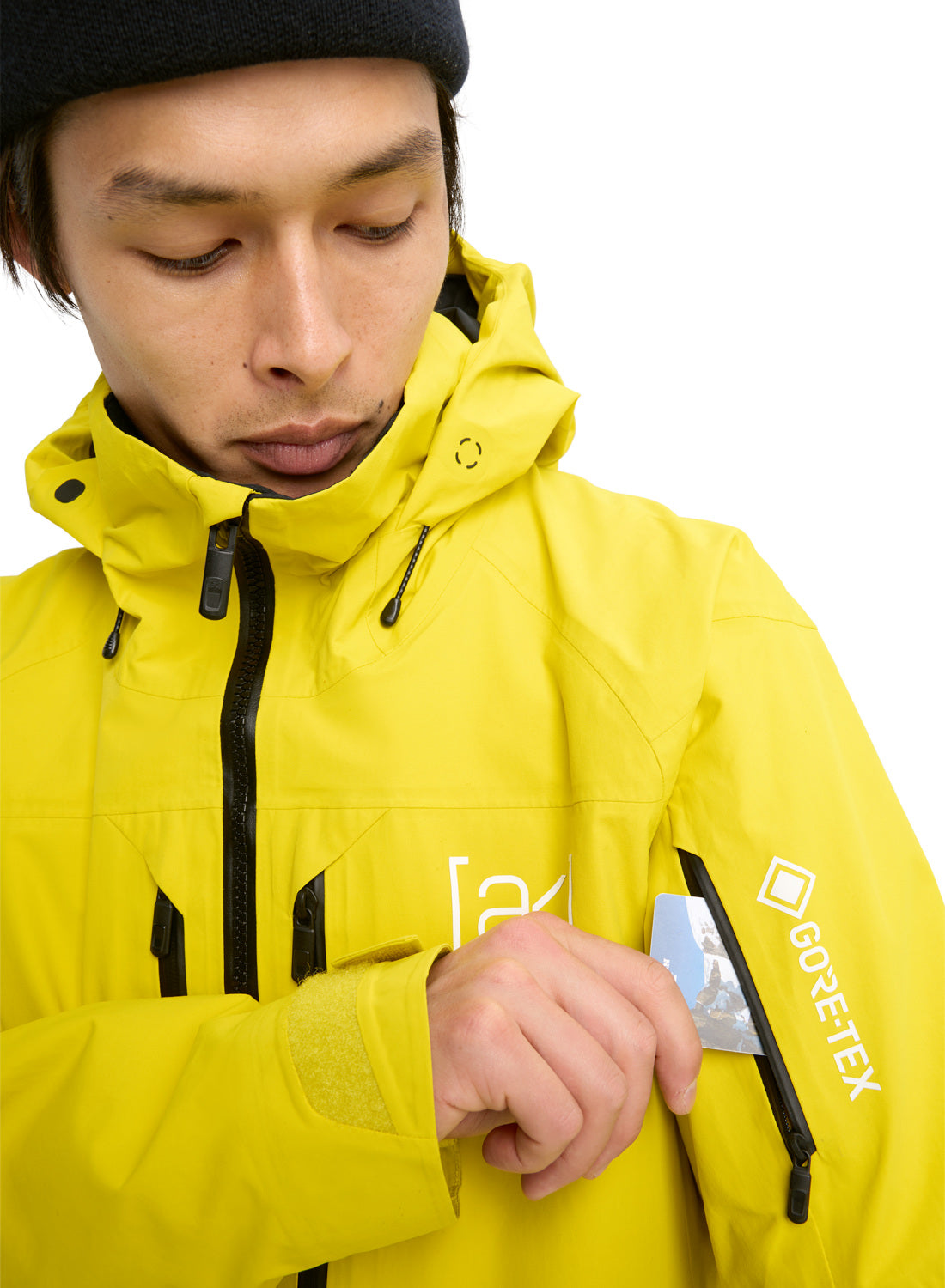 Men's Burton [ak] Swash GORE-TEX 2L Jacket - Atomic Yellow - Burton Jacket Outerwear - alternate view 6