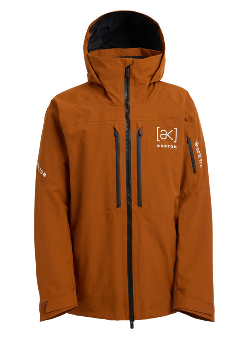 Men's Burton [ak] Swash GORE-TEX 2L Jacket - Chestnut Brown - Burton Jacket Outerwear