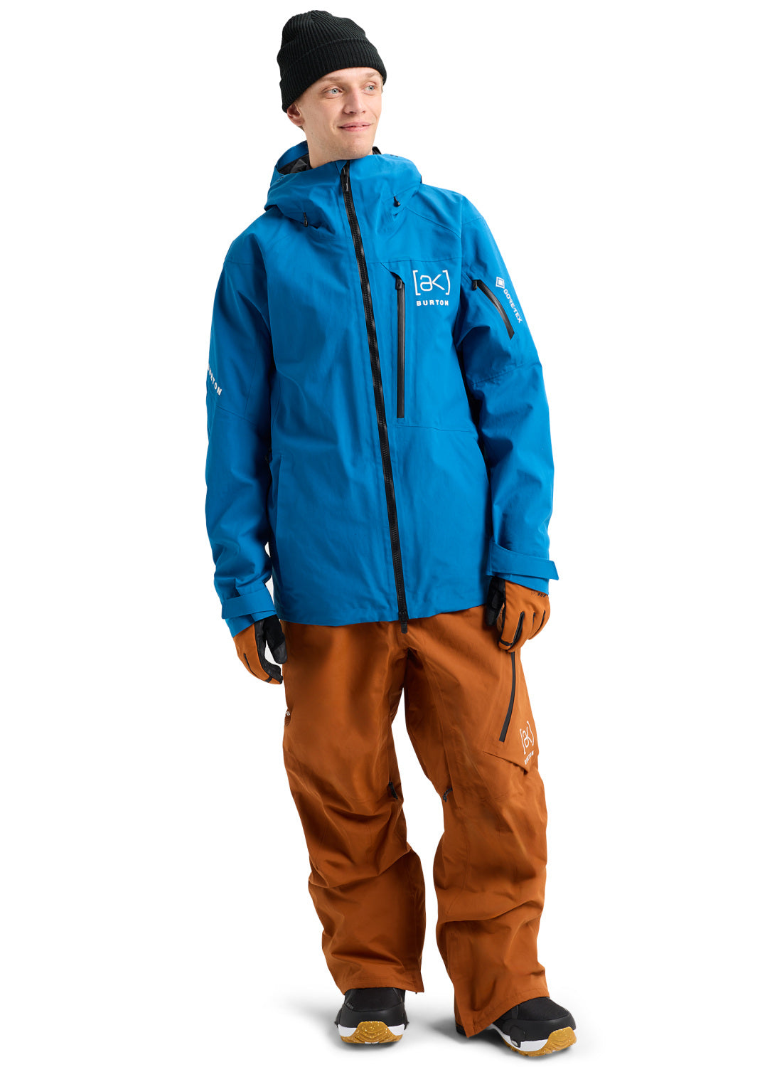 Men's Burton [ak] Cyclic GORE-TEX 2L Jacket - Blue Teal - Burton Jacket Outerwear - alternate view 2