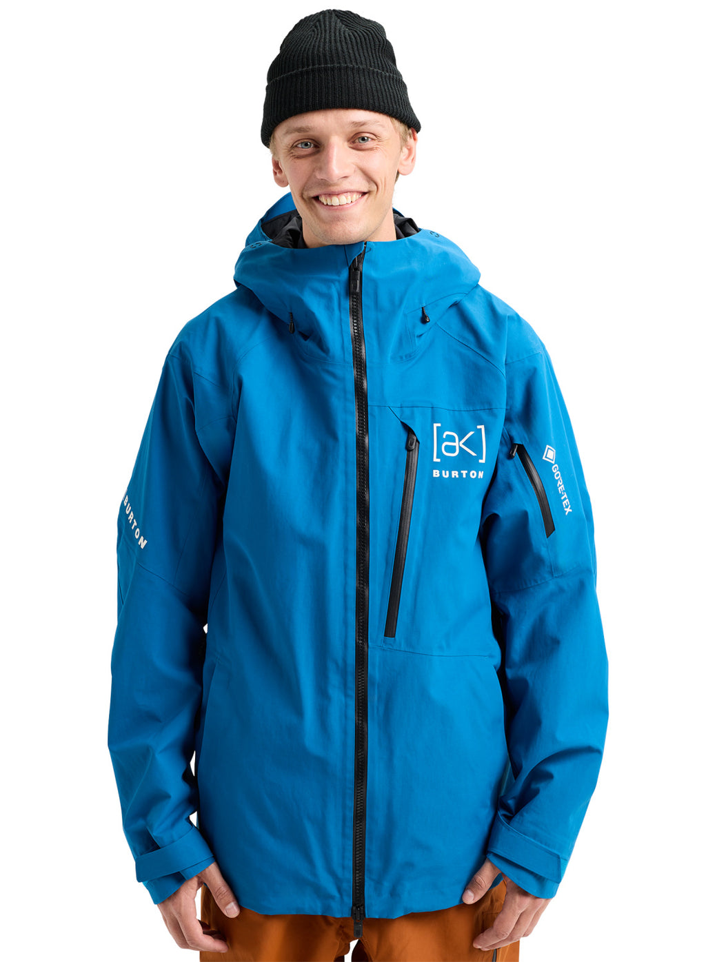 Men's Burton [ak] Cyclic GORE-TEX 2L Jacket - Blue Teal - Burton Jacket Outerwear - alternate view 3