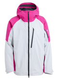 Men's Burton [ak] Cyclic GORE-TEX 2L Jacket - Very Berry Gray Cloud - Burton Jacket Outerwear