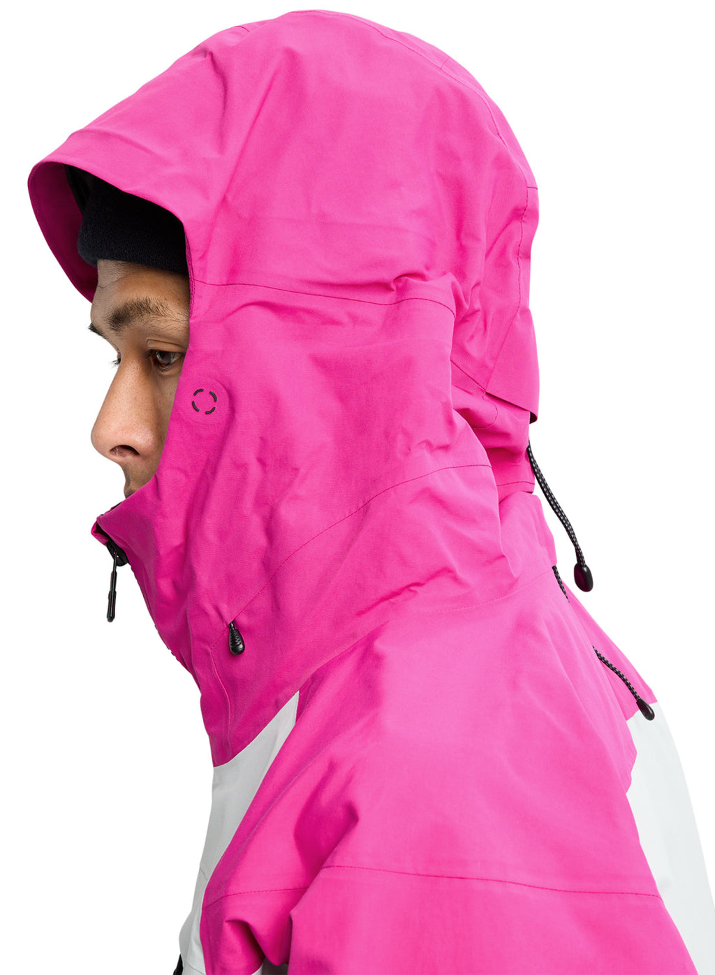 Men's Burton [ak] Cyclic GORE-TEX 2L Jacket - Very Berry / Gray Cloud - Burton Jacket Outerwear - alternate view 5