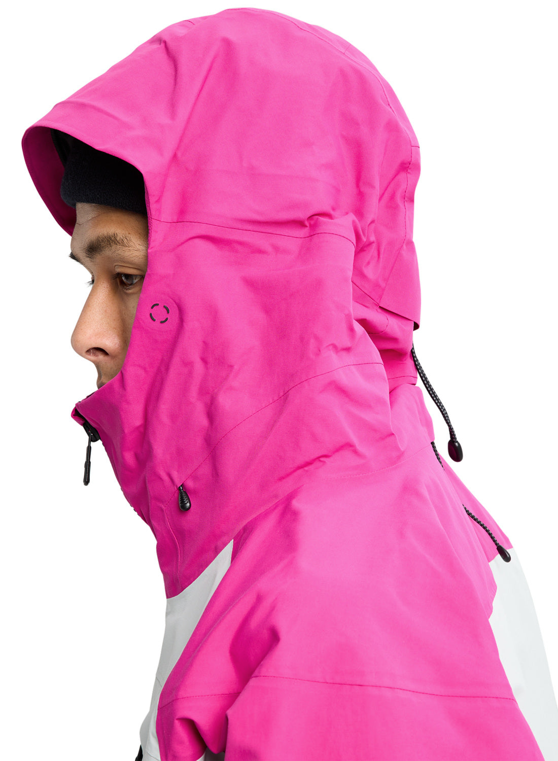 Men's Burton [ak] Cyclic GORE-TEX 2L Jacket - Very Berry / Gray Cloud - Burton Jacket Outerwear - alternate view 5