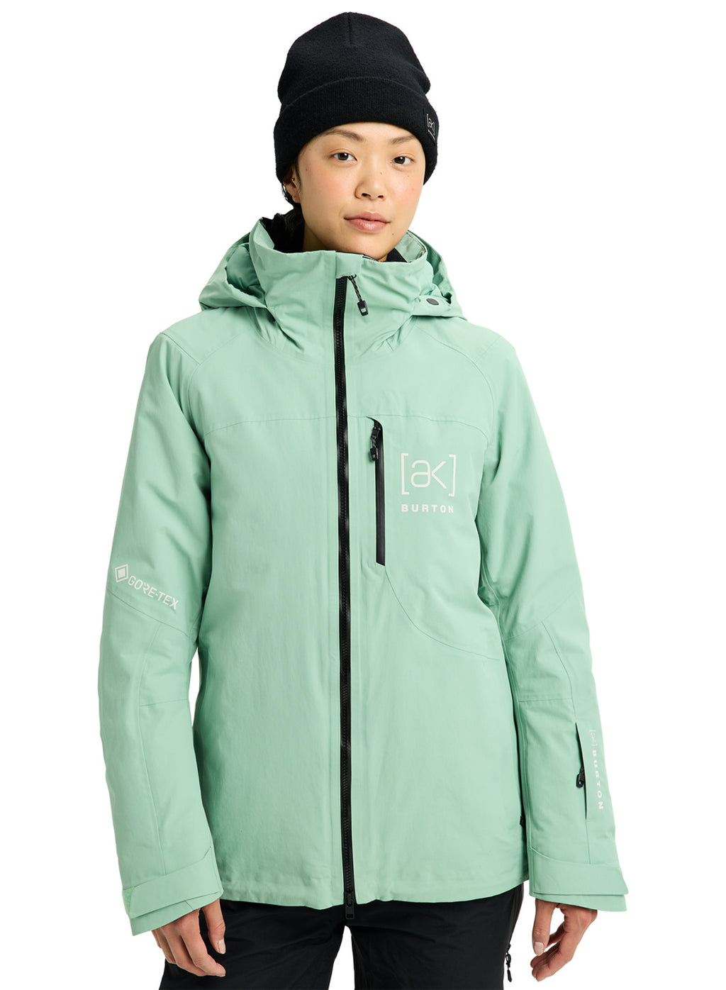 Women's Burton [ak] Embark GORE-TEX 2L Jacket - Soft Sage - Burton Jacket Outerwear - alternate view 3