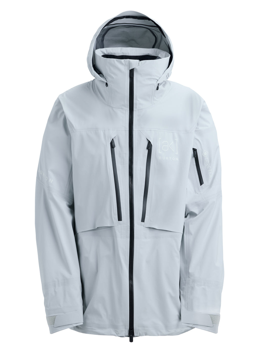 Men's Burton [ak] Hover GORE-TEX C-Knit 3L Stretch Jacket - Gray Cloud - Burton Jacket Outerwear