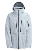 Men's Burton [ak] Hover GORE-TEX C-Knit 3L Stretch Jacket - Gray Cloud - Burton Jacket Outerwear