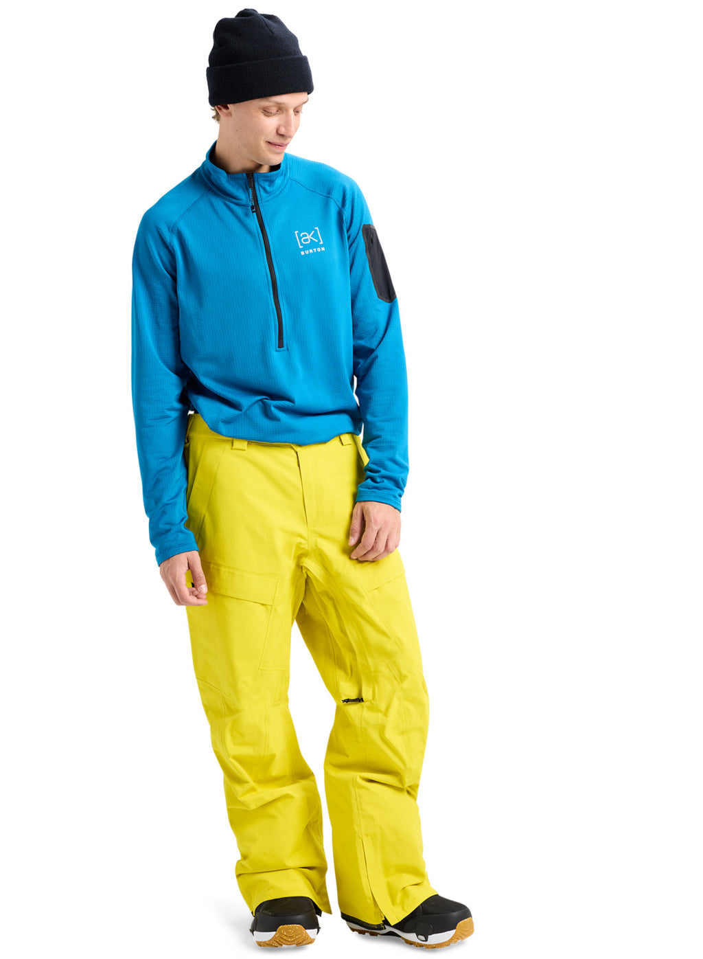 Men's Burton [ak] Swash GORE-TEX 2L Pants - Atomic Yellow - Pants Outerwear