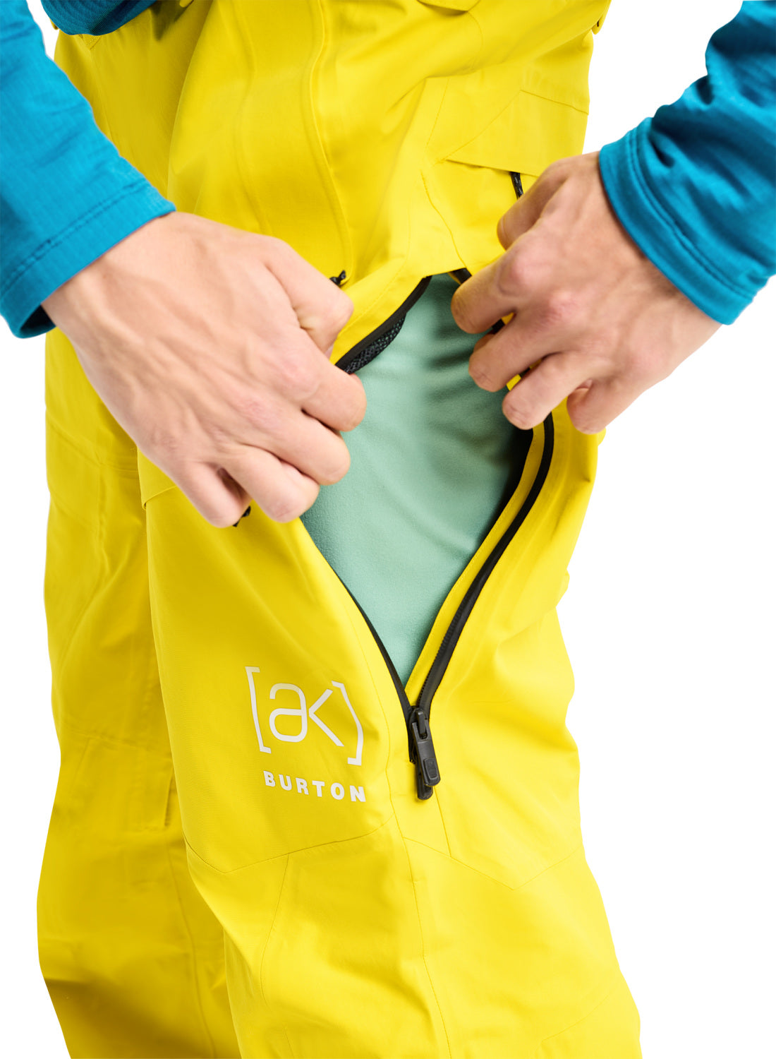 Men's Burton [ak] Swash GORE-TEX 2L Pants - Atomic Yellow - Pants Outerwear