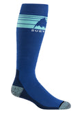 Men's Burton Midweight Emblem Socks - Light Teal - Burton Knee High