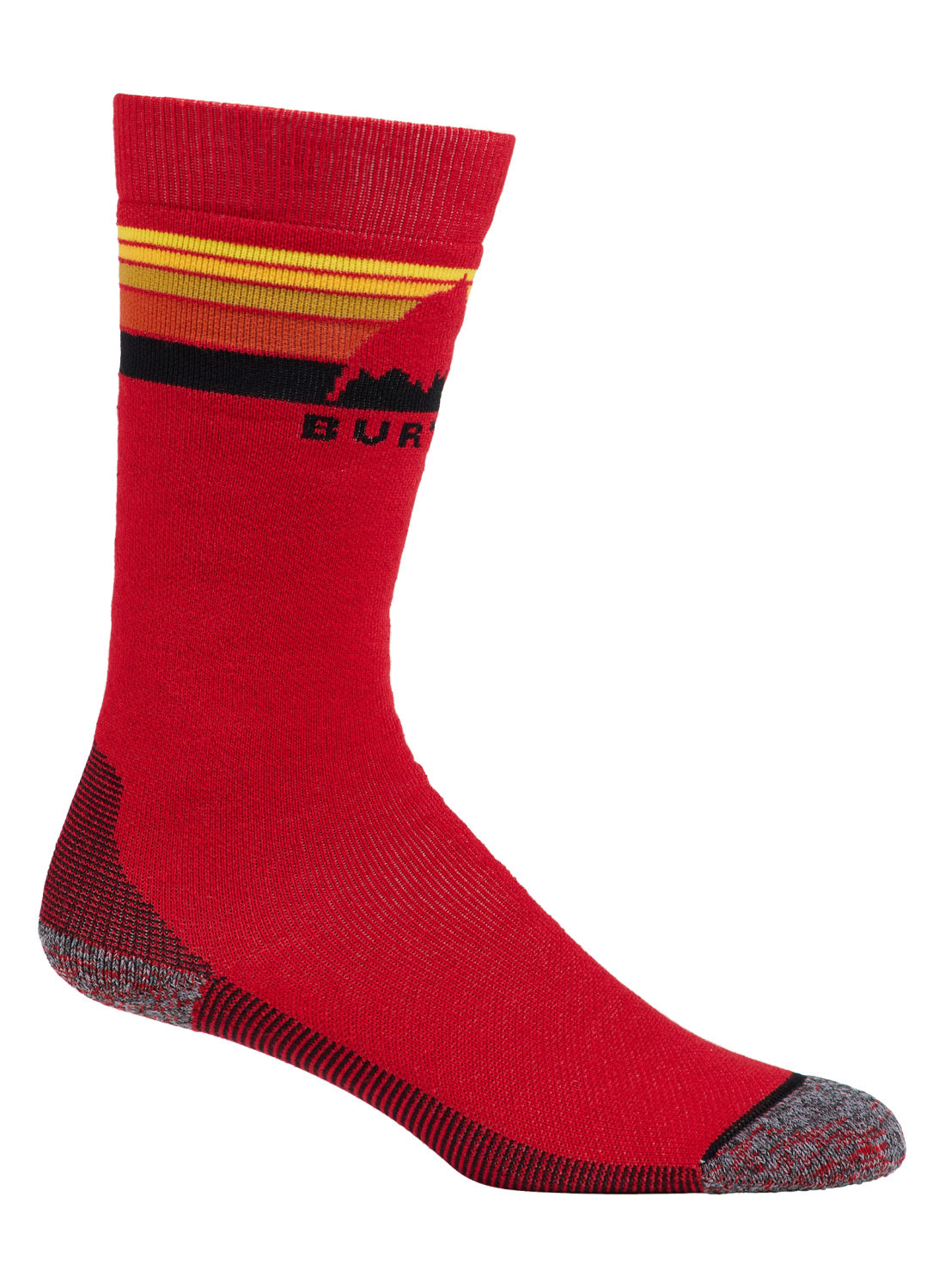 Kids' Burton Emblem Midweight Socks - Flame Scarlet - Burton Knee High
