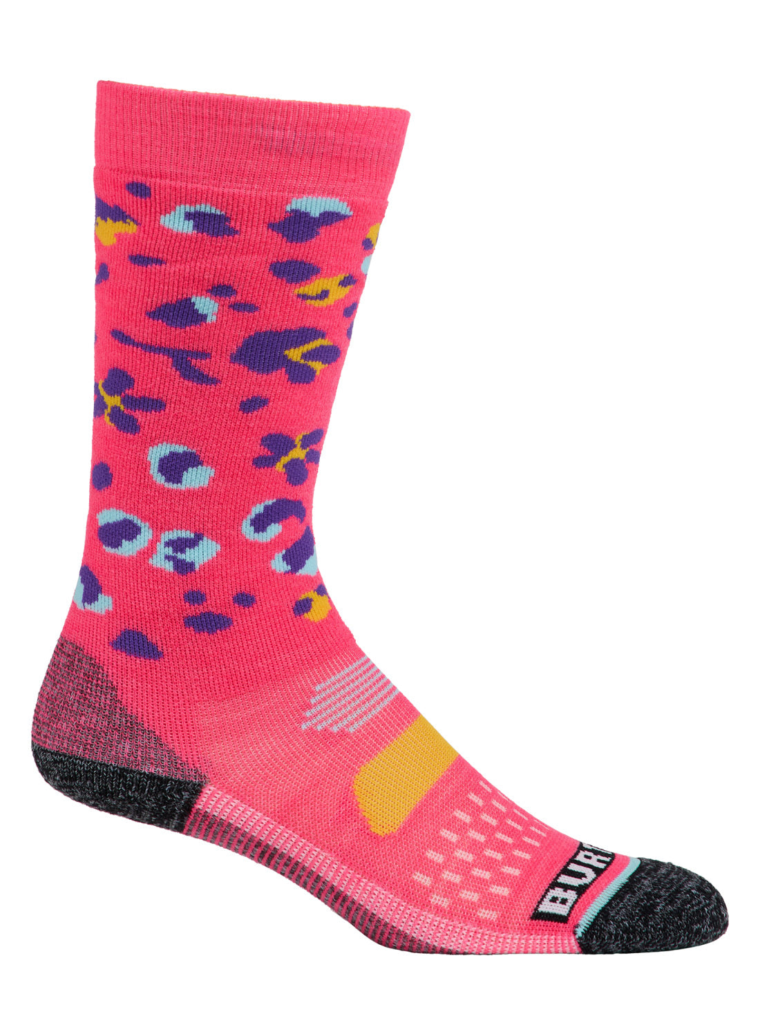 Kids' Burton Performance Midweight Socks - Wildcat Floral - Burton Knee High