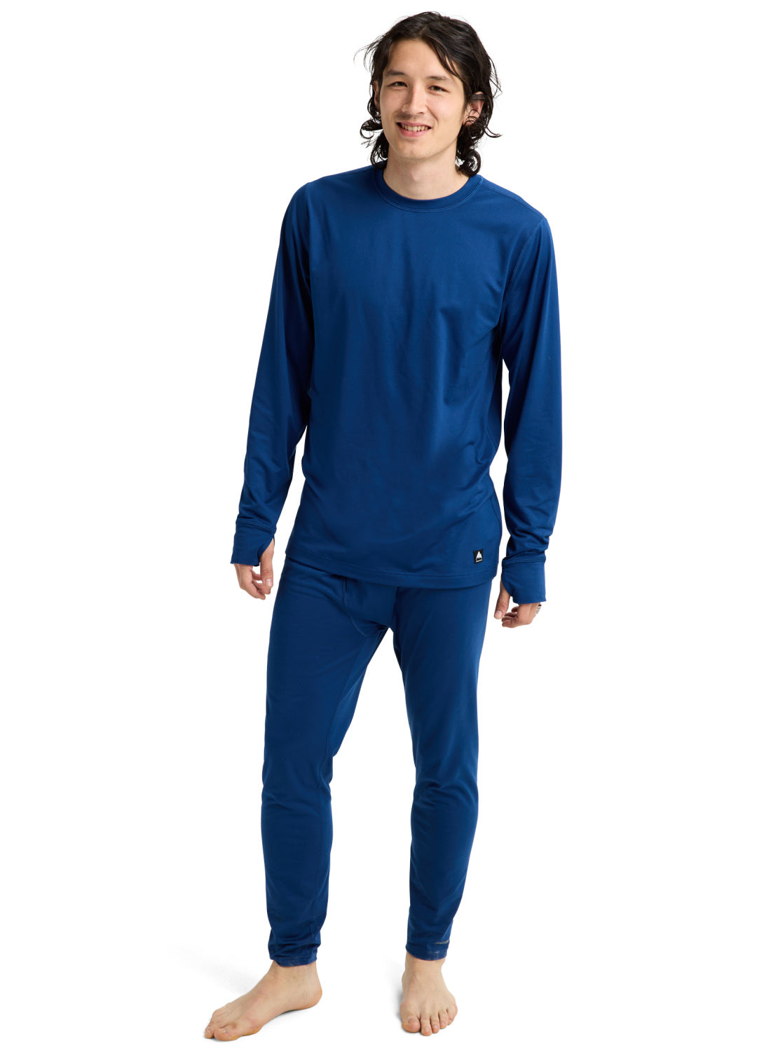 Men's Burton Midweight Base Layer Crewneck - Nightfall - Burton Crew Neck Base - alternate view 2