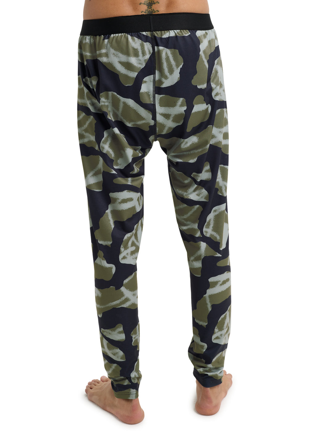 Men's Burton Midweight Base Layer Pants - Graffiti Camo - Burton Pants Base - alternate view 4