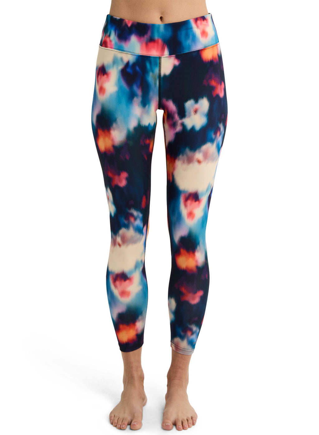 Women's Burton Midweight Base Layer Pants - Floral Blur - Burton Pants Base - alternate view 3