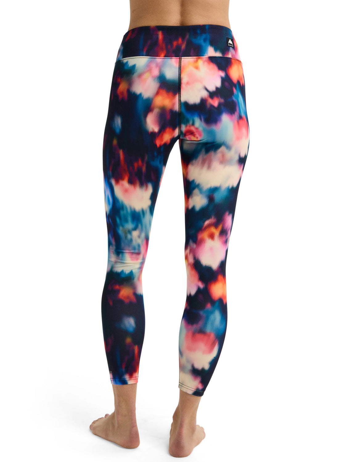 Women's Burton Midweight Base Layer Pants - Floral Blur - Burton Pants Base - alternate view 4