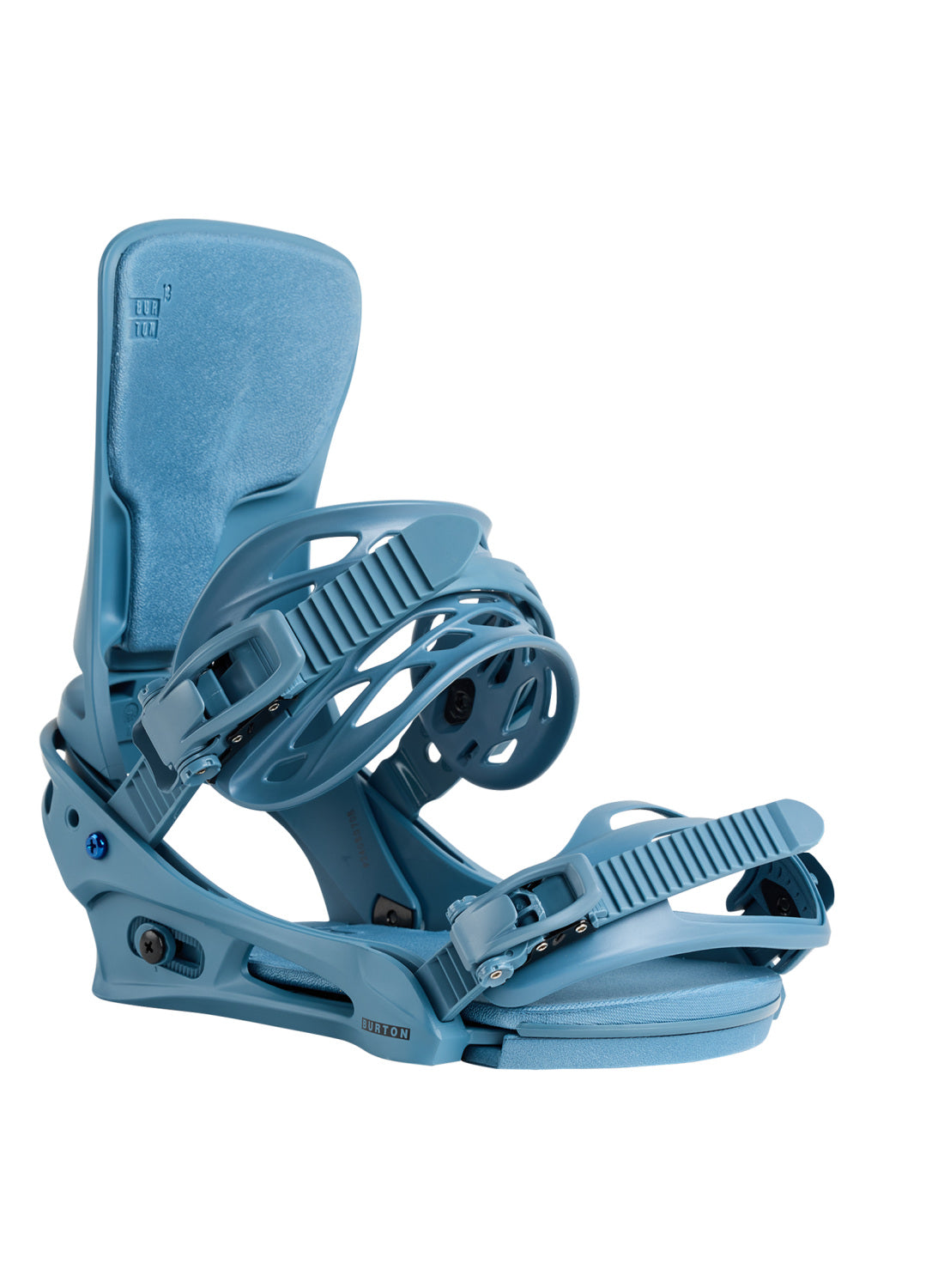 Men's Burton Cartel Re:Flex Snowboard Bindings - Bluestone - Burton Bindings Strap - alternate view 2