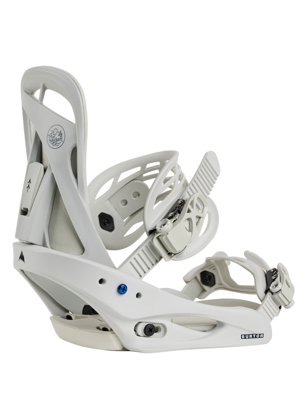 Women's Burton Citizen Re:Flex Snowboard Bindings - Gray Cloud - Burton Bindings Strap