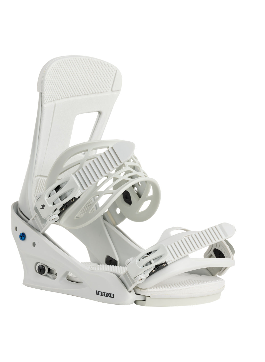 Men's Burton Freestyle Re:Flex Snowboard Bindings - Gray Cloud - Burton Bindings Strap - alternate view 2
