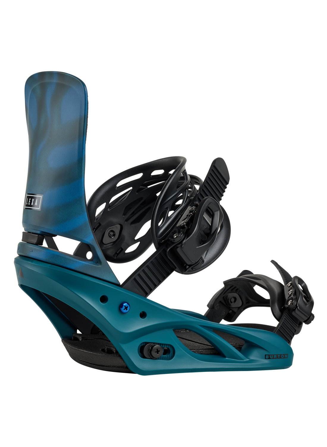 Women's Burton Lexa Re:Flex Snowboard Bindings - Evergreen Shatter
