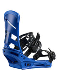 Men's Burton Mission Re:Flex Snowboard Bindings - Jake Blue - Burton Bindings Strap