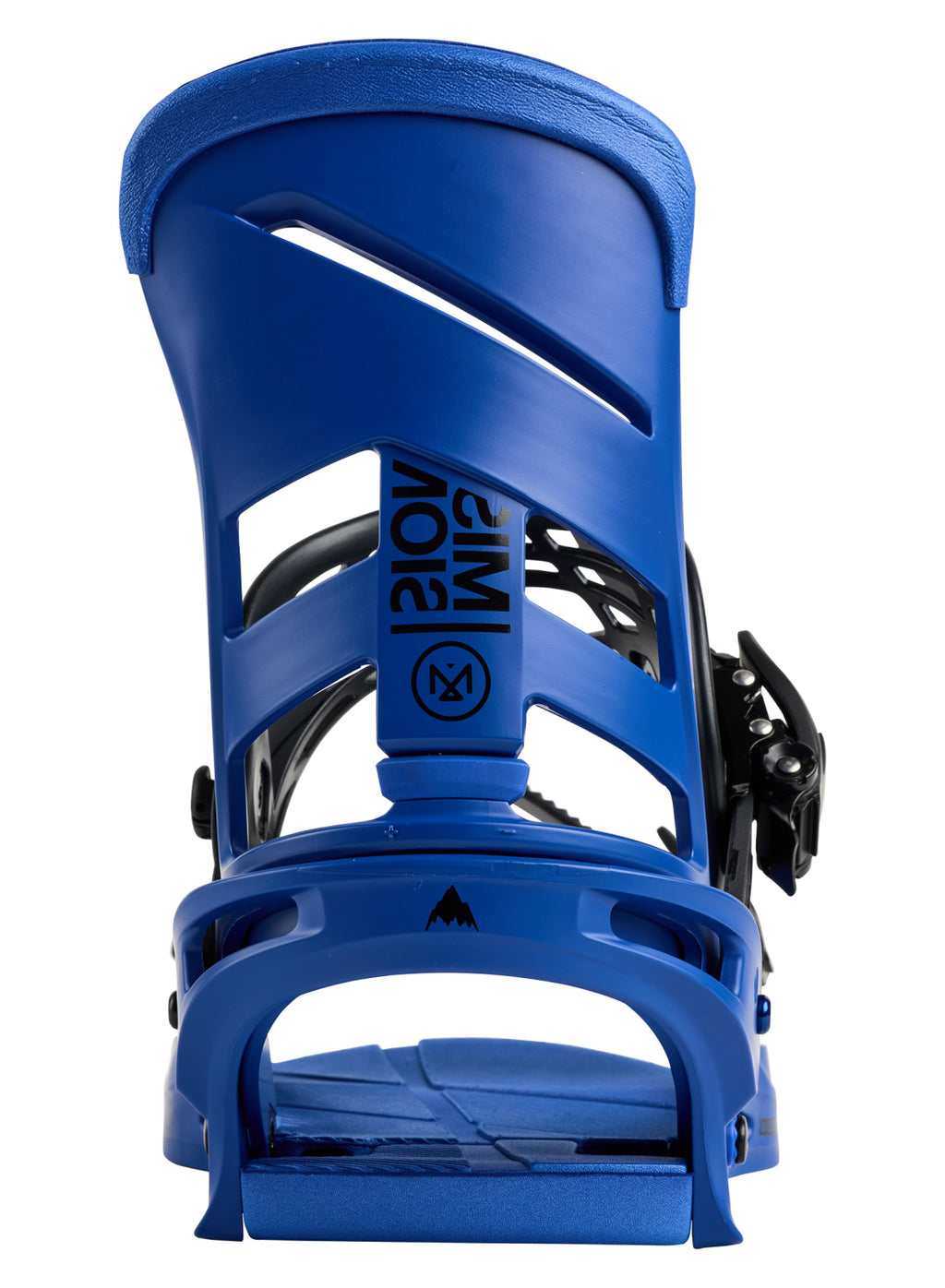 Men's Burton Mission Re:Flex Snowboard Bindings - Jake Blue - Burton Bindings Strap - alternate view 3