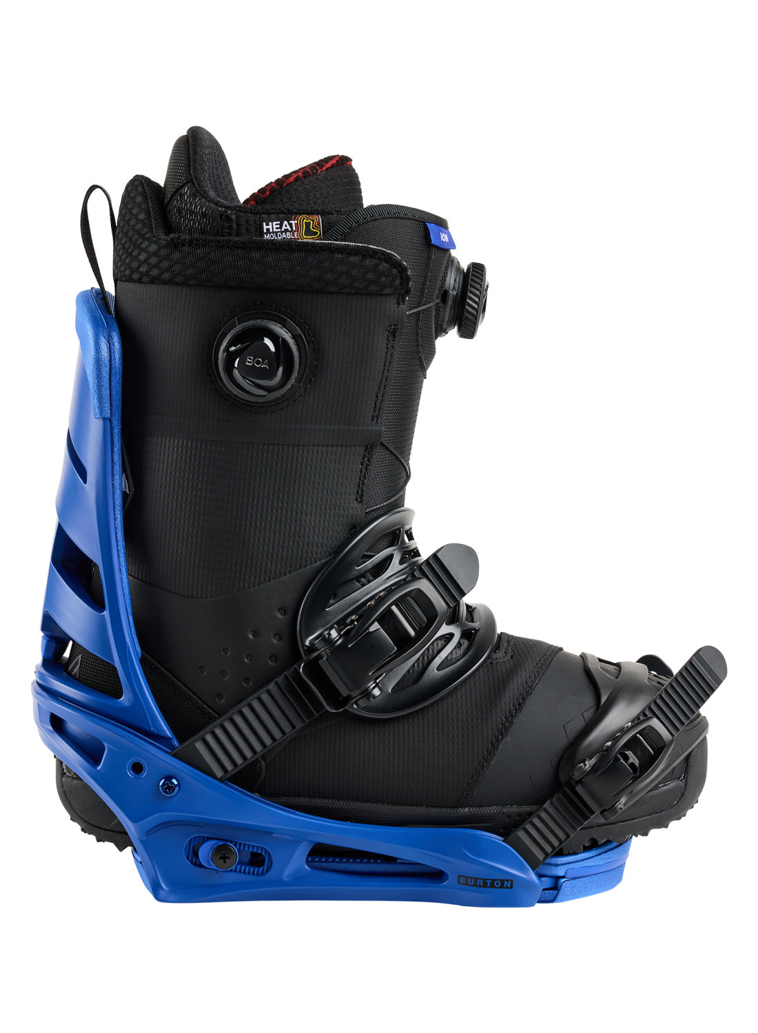 Men's Burton Mission Re:Flex Snowboard Bindings - Jake Blue - Burton Bindings Strap - alternate view 5