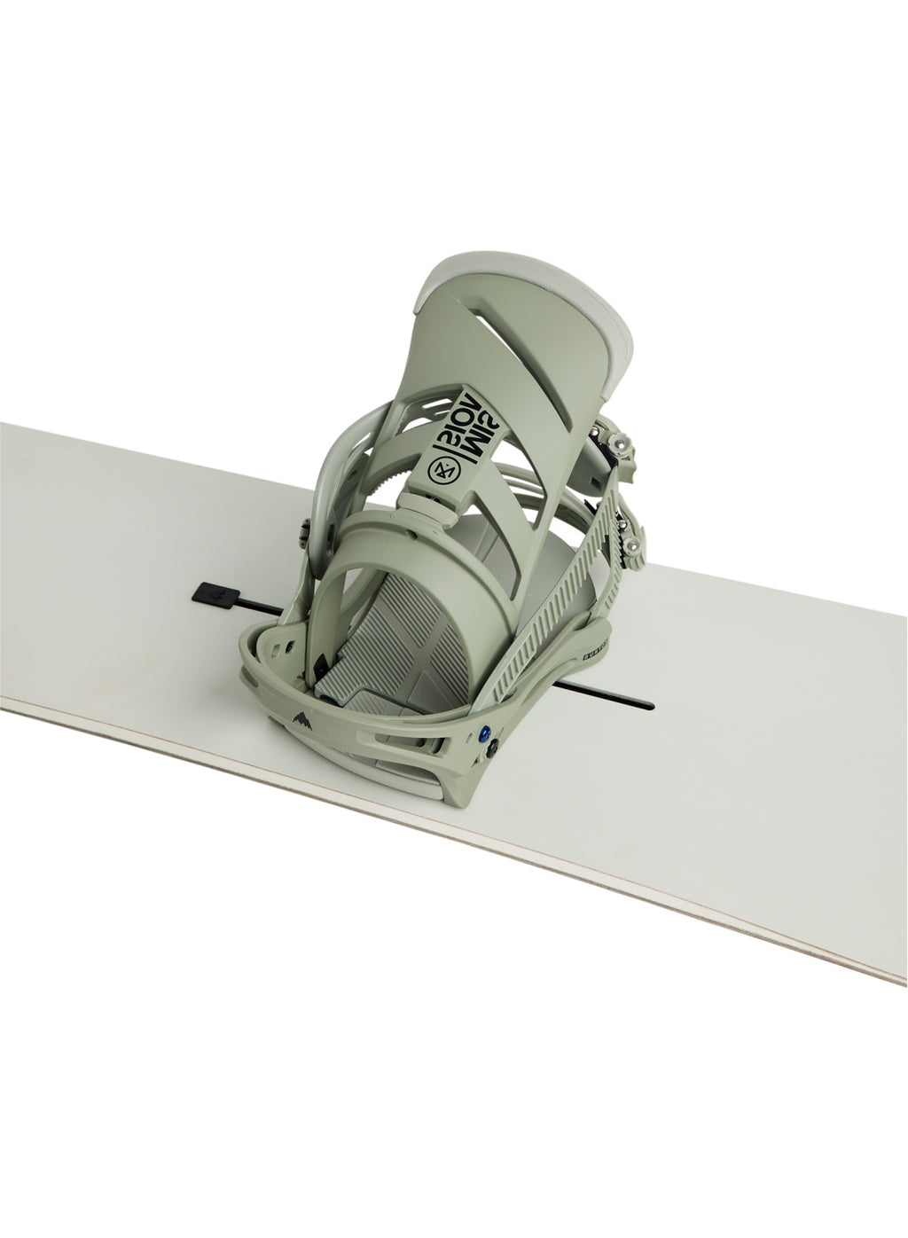 Men's Burton Mission Re:Flex Snowboard Bindings - Talc Green - Burton Bindings Strap - alternate view 6