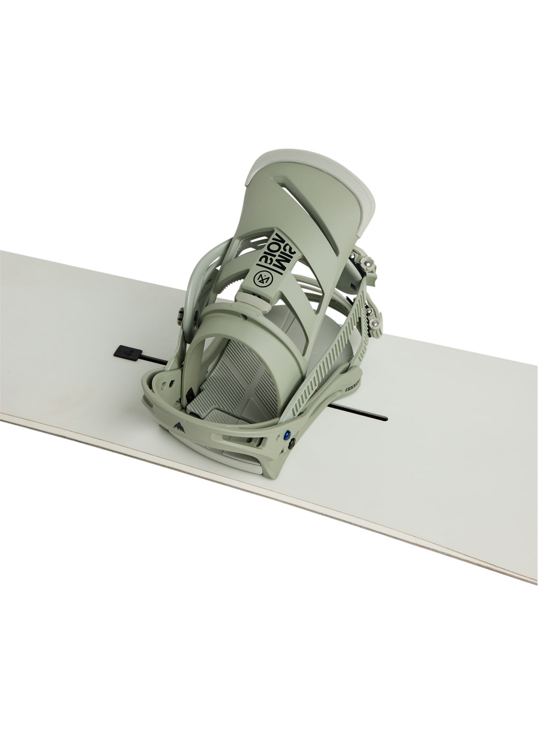 Men's Burton Mission Re:Flex Snowboard Bindings - Talc Green - Burton Bindings Strap - alternate view 6