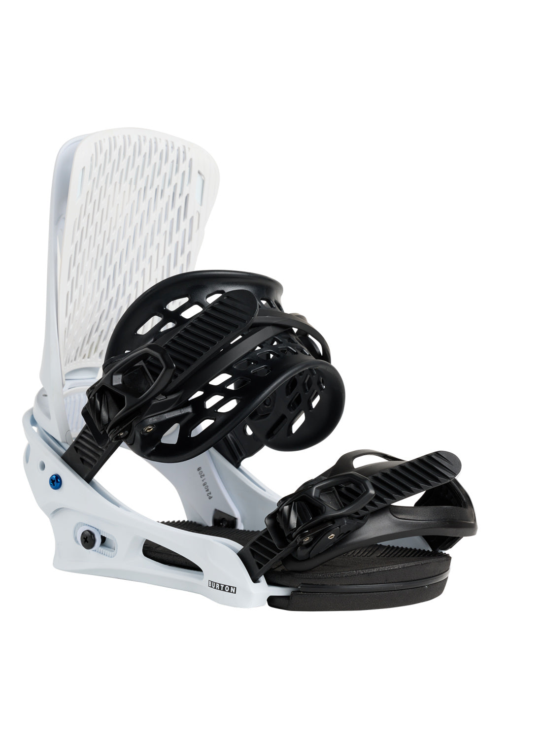 Men's Burton Genesis Re:Flex Snowboard Bindings - White - Burton Bindings Strap - alternate view 2