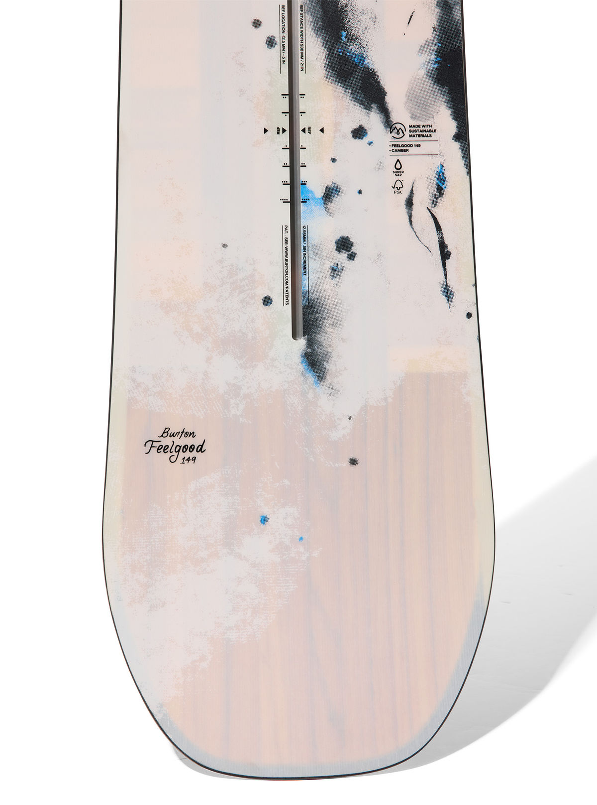 Women's Burton Feelgood Snowboard - Jellyfish - Burton All Mountain - alternate view 5