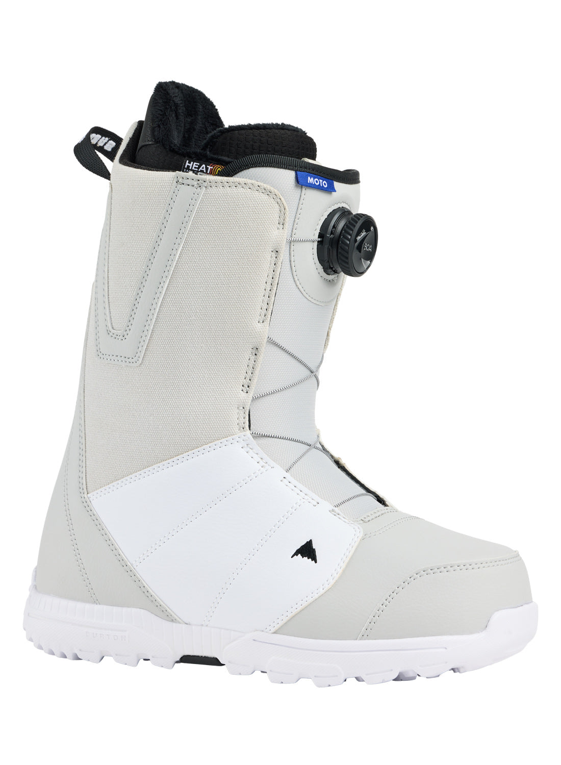 Men's Burton Moto BOA® Snowboard Boots - Gray Cloud Regular