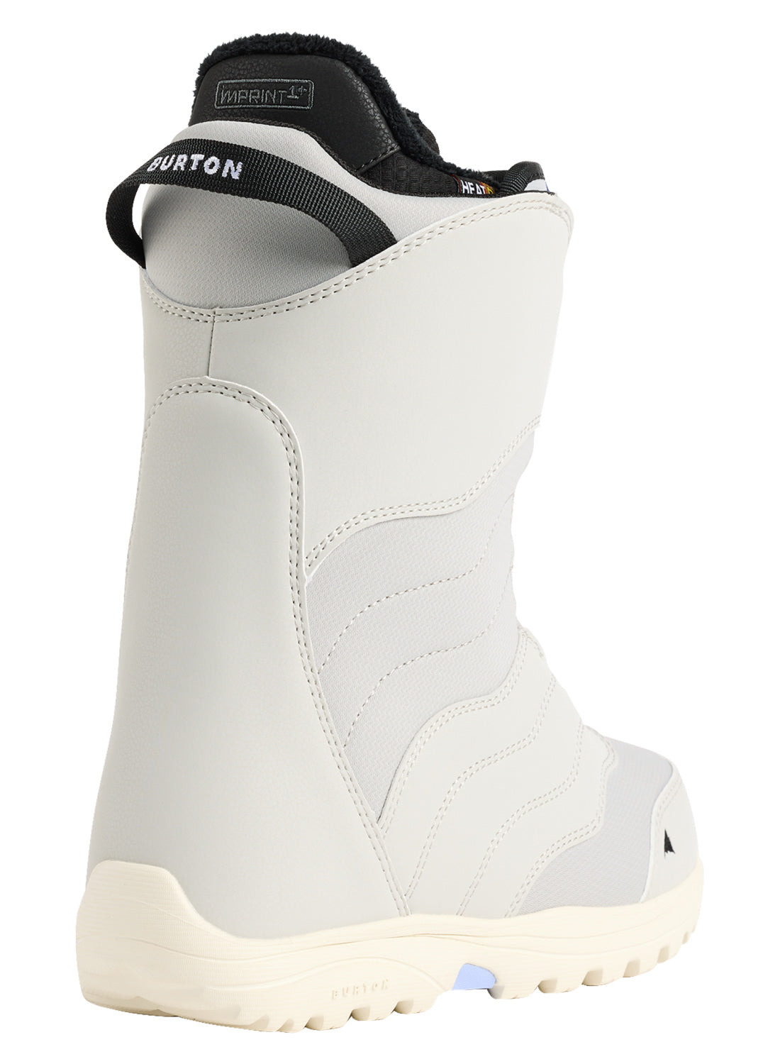 Women's Burton Mint BOA Snowboard Boots - Gray Cloud - Burton Boots Strap - alternate view 2