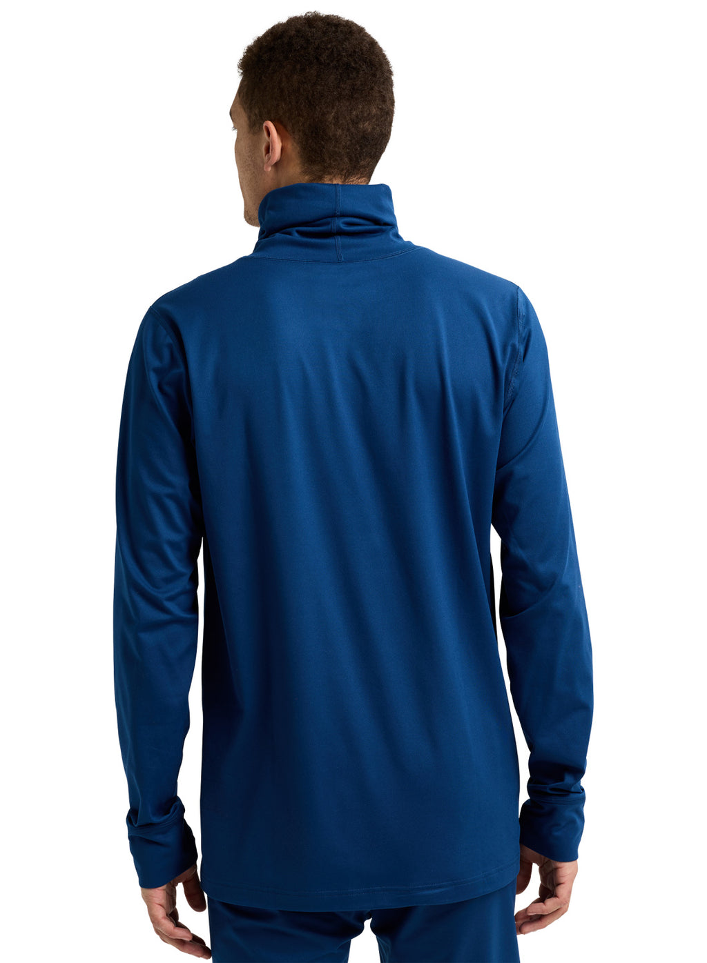 Men's Burton Midweight Base Layer Long Neck Shirt - Nightfall - Burton Crew Neck Base - alternate view 4