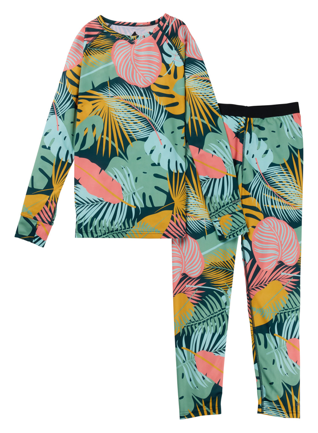 Kids' Burton Lightweight Base Layer Set - Oversized Tropical