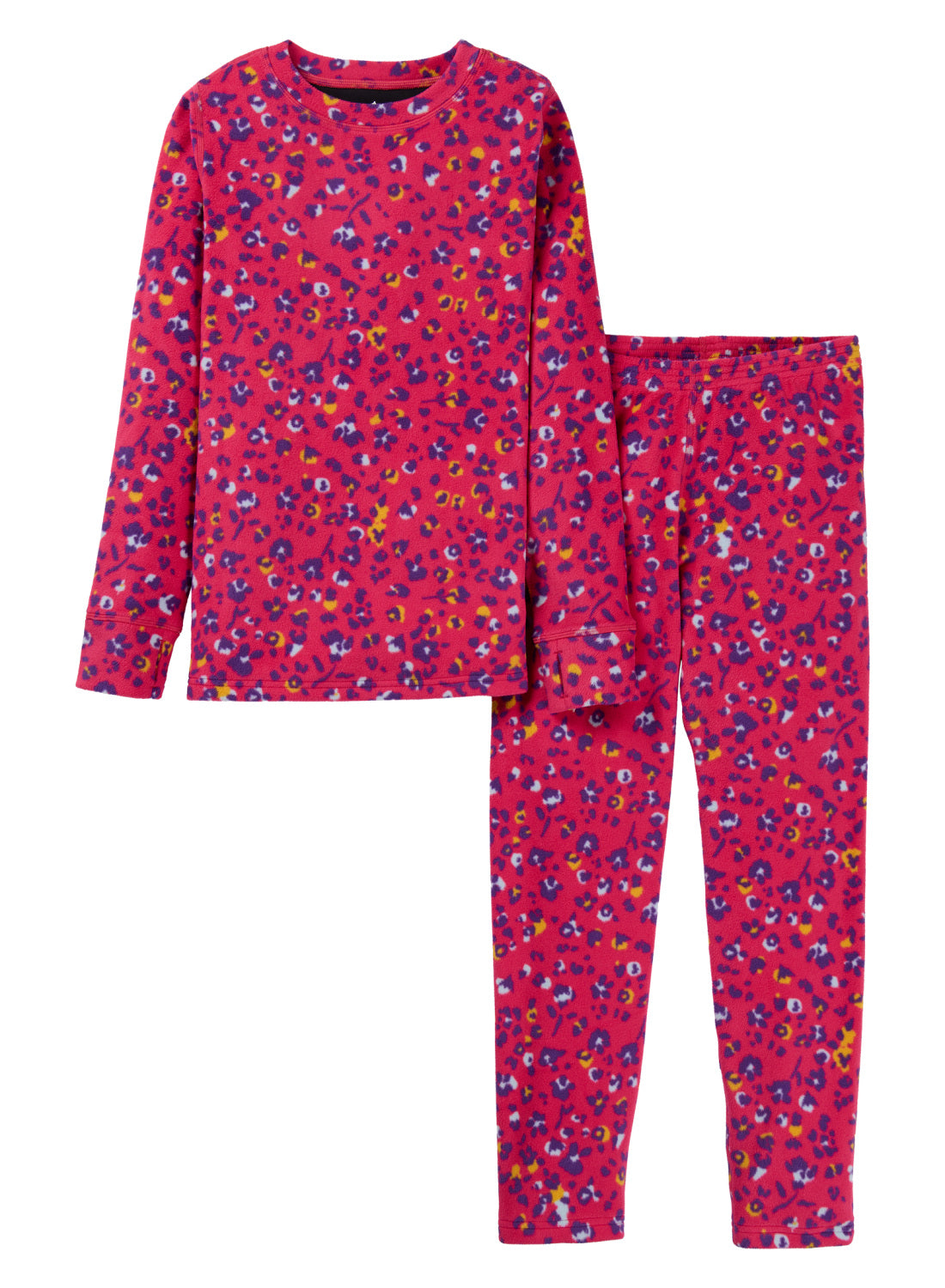 Kids' Burton Fleece Base Layer Set - Wildcat Floral