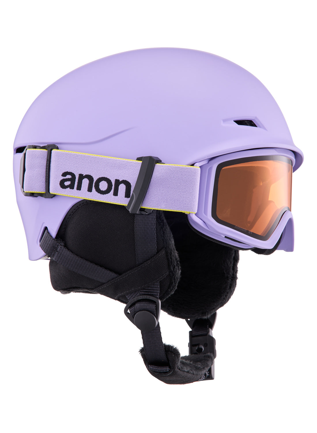 Kids' Anon Define Ski & Snowboard Helmet - Hyper Lilac