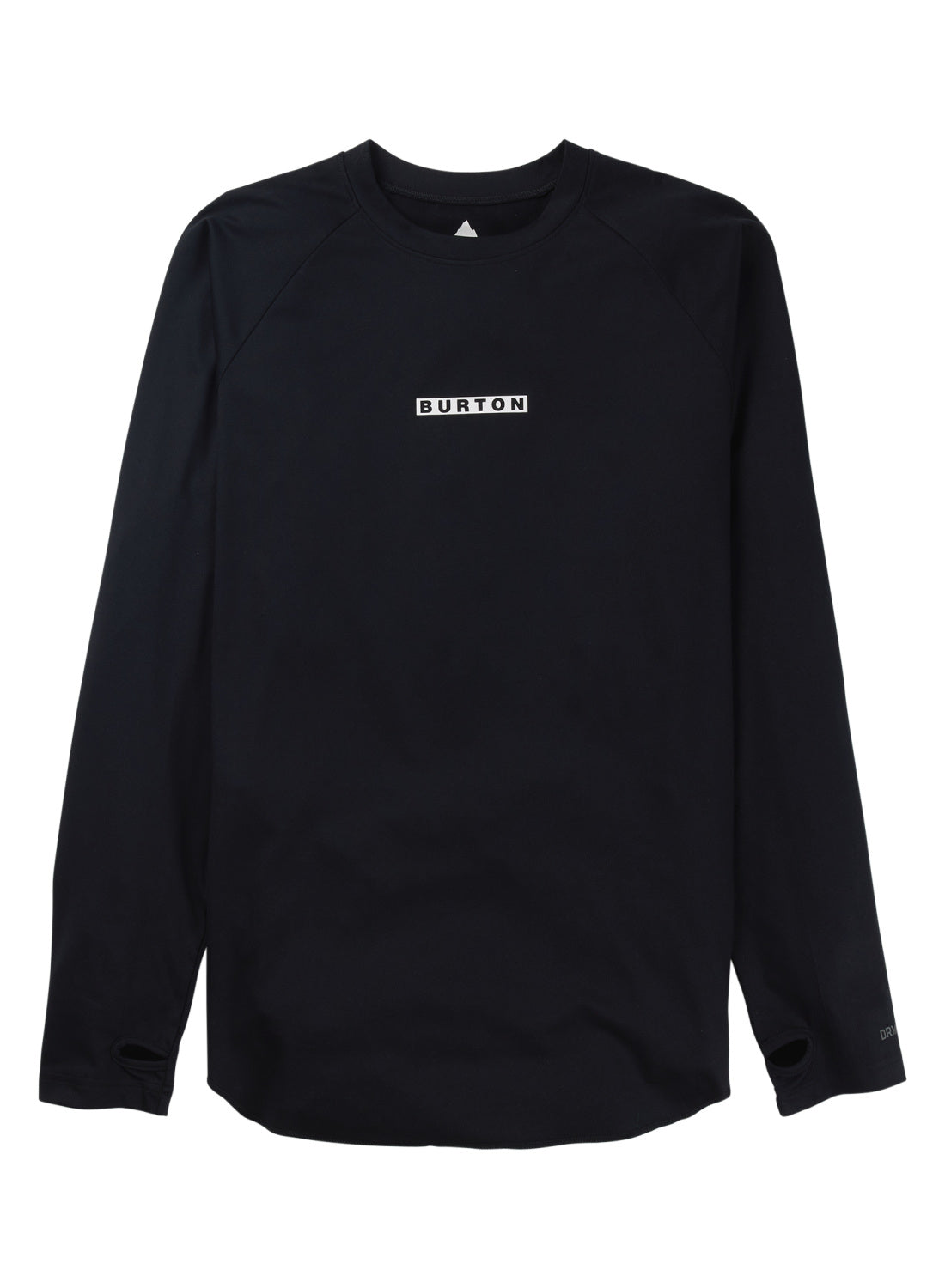 Men's Burton Roadie Base Layer Tech T-Shirt - True Black
